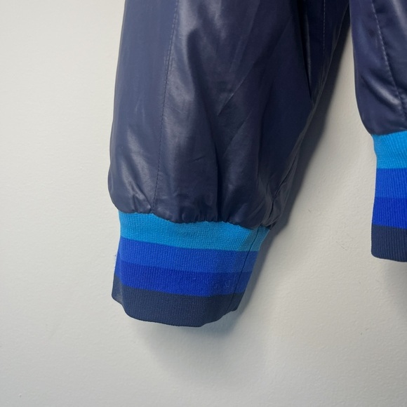 ICEBERG NAVY REVERSIBLE TECHNICAL BOMBER JACKET SIZE L - Picture 9 of 9